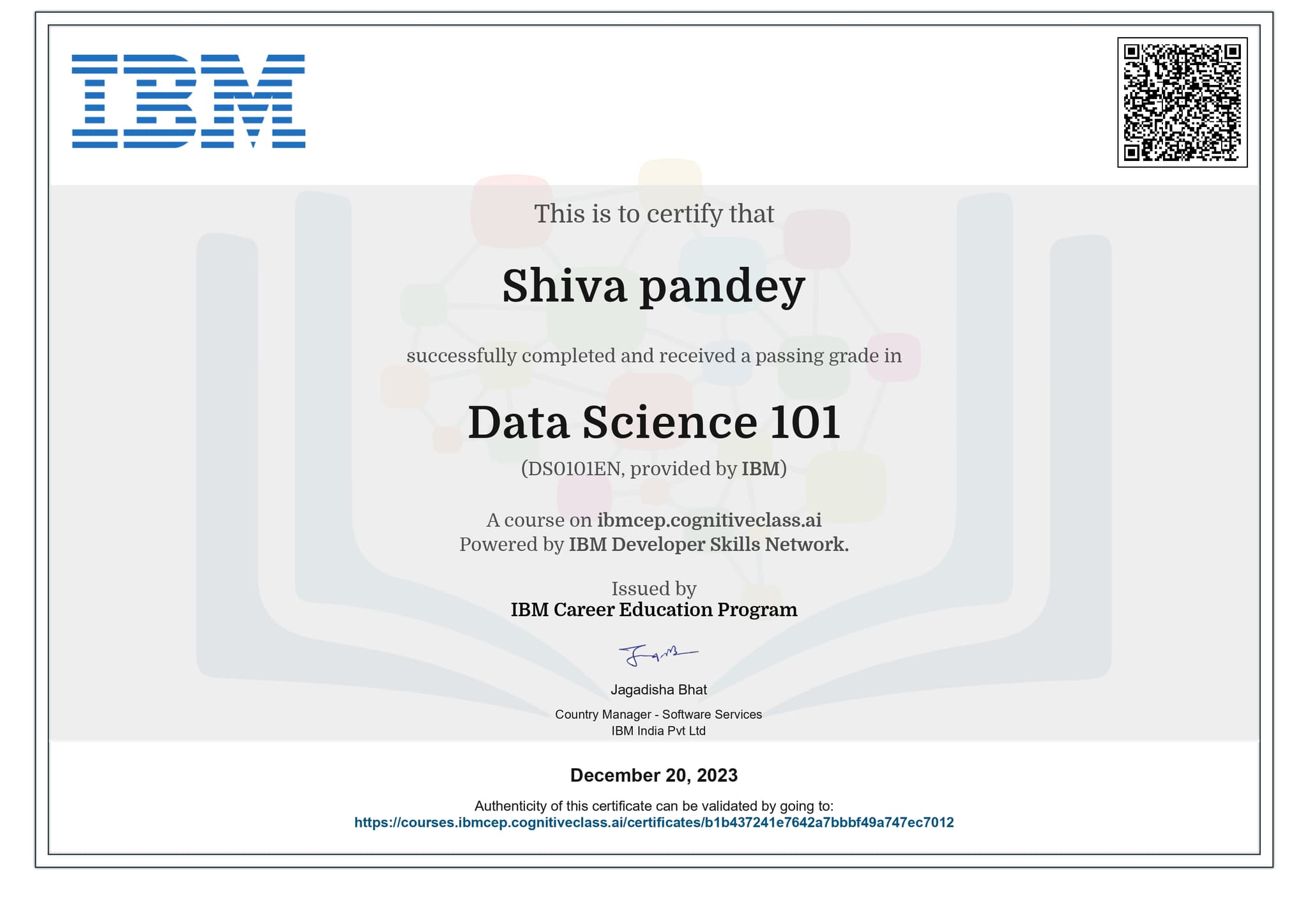 Data Science IBM